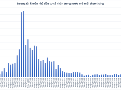 Lãi suất tiết kiệm giảm, nhà đầu tư cá nhân lại ồ ạt mở tài khoản chứng khoán 