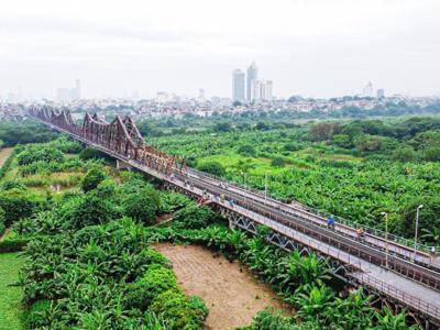 4 quận Hà Nội đề nghị cho phép lập Đề án phát triển bãi giữa sông Hồng thành công viên đa chức năng