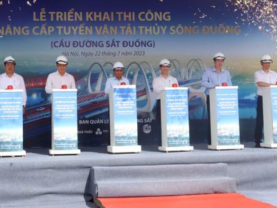 Hà Nội khởi công xây dựng cầu Đuống mới hơn 1.800 tỷ đồng, tách đường sắt và đường bộ