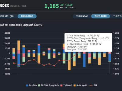 Bán ròng hơn 1.700 tỷ đồng trong tuần, nhà đầu tư cá nhân liệu có “hớ”?