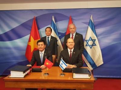 Hiệp định Thương mại tự do Việt Nam và Israel chính thức được ký kết