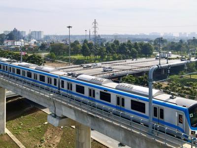 Metro số 1 Bến Thành - Suối Tiên chạy thử toàn tuyến trước dịp 2/9