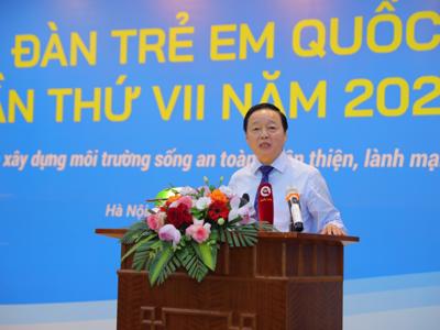 Phó Thủ tướng Trần Hồng Hà: Lắng nghe, đáp ứng các nguyện vọng phù hợp của trẻ em
