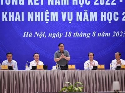 Thủ tướng Phạm Minh Chính dự Hội nghị triển khai năm học mới 2023-2024