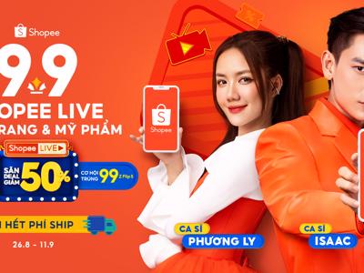 Shopee 9/9 siêu sale, mở màn mùa lễ hội mua sắm sôi động cuối năm