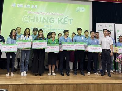 15 dự án vào chung kết cuộc thi Dự án Khởi nghiệp xanh 2023