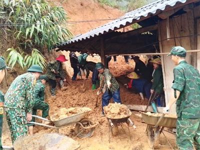 Thanh Hóa, Nghệ An khắc phục hậu quả mưa lũ gây ra