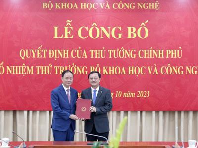 Bộ Khoa học và Công nghệ có Thứ trưởng mới