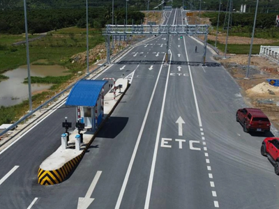 Nha Trang - Cam Lam expressway section to full apply automated toll collections