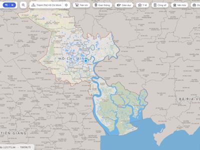 TP.HCM sẽ đưa vào sử dụng Bản đồ số tích hợp dữ liệu đa ngành