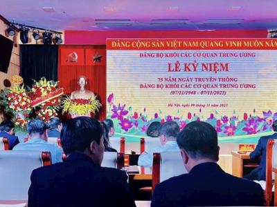 Phấn đấu xây dựng Đảng bộ Khối các cơ quan Trung ương trong sạch vững mạnh toàn diện