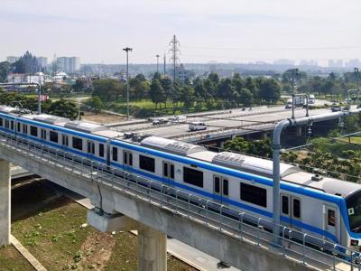 Chạy thử nghiệm toàn tuyến metro số 1 Bến Thành - Suối Tiên lần thứ tư