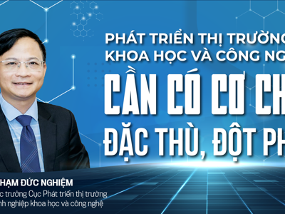 Phát triển thị trường khoa học và công nghệ: Cần có cơ chế  đặc thù, đột phá 