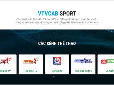  VTVcab đã chuyển nhượng xong cổ phần tại VTVcab Sport 