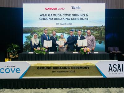 Gamuda Land ra mắt dự án khách sạn và ký hợp đồng quản lý cùng Dusit Hotels & Resort