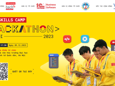 Sắp diễn ra chung kết cuộc thi lập trình Hackathon Quốc tế 1C Skills Camp Hackathon Hanoi 2023