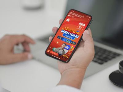 Shopee đẩy mạnh livestream theo chuỗi dịp sinh nhật, người bán lợi đủ đường