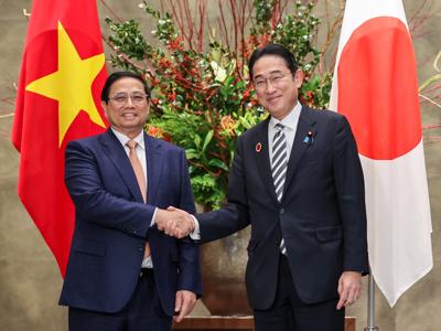 Nhật Bản cam kết hỗ trợ Việt Nam thực hiện thành công Chiến lược công nghiệp hóa, hiện đại hóa