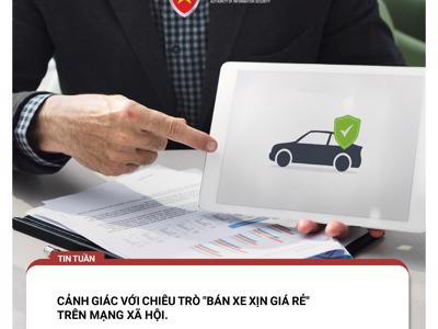 Lừa đảo bán “xe xịn giá rẻ" trên mạng xã hội