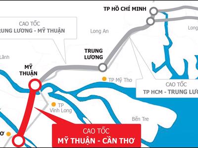 Cao tốc Mỹ Thuận – Cần Thơ sẽ hoàn thành vào dịp Noel