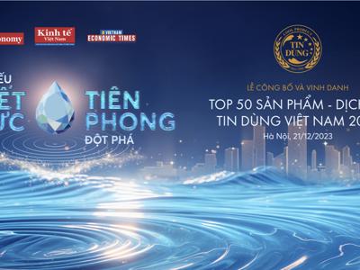 [Trực tiếp]: Lễ Công bố và Vinh danh Top 50 sản phẩm – dịch vụ Tin Dùng Việt Nam 2023