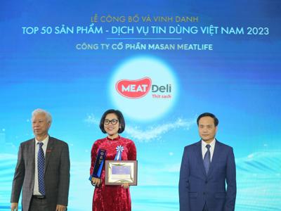 MEATDeli vào Top 10 Tin Dùng Việt Nam trong 4 năm liên tiếp