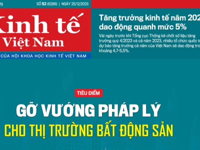 Đón đọc Tạp chí Kinh tế Việt Nam số 52-2023