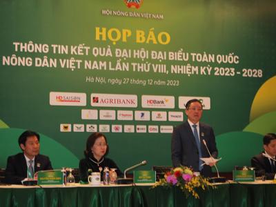 Bế mạc Đại hội Đại biểu toàn quốc Hội Nông dân Việt Nam lần thứ VIII