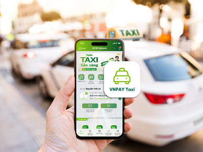 Đã có thể gọi VNPAY Taxi ngay trên app VCB Digibank của Vietcombank