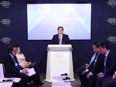 Thủ tướng tại WEF Davos: Việt Nam chú trọng làm mới các động lực tăng trưởng cũ và kiến tạo động lực tăng trưởng mới