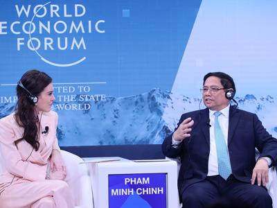 Thủ tướng truyền tải thông điệp quan trọng về "Bài học từ ASEAN" tại WEF Davos