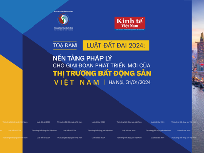 [Trực tiếp]: Luật đất đai 2024 - Nền tảng pháp lý cho giai đoạn phát triển mới của thị trường bất động sản Việt Nam