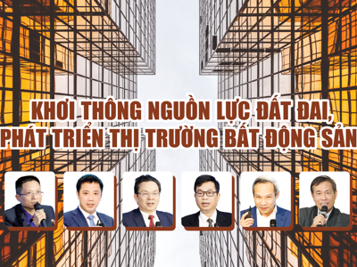 Khơi thông nguồn lực đất đai, phát triển thị trường bất động sản 