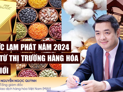 Áp lực lạm phát năm 2024 nhìn từ thị trường hàng hoá thế giới