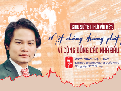 Giáo sư "Bia hơi vỉa hè": Một chặng đường phát triển vì cộng đồng các nhà đầu tư