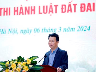 Bộ trưởng Đặng Quốc Khánh: Các địa phương mong chờ Luật Đất đai sớm có hiệu lực