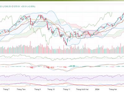 Thị trường vẫn đang trong xu hướng tăng trung hạn và kỳ vọng ngắn hạn quay lại mốc 1.300