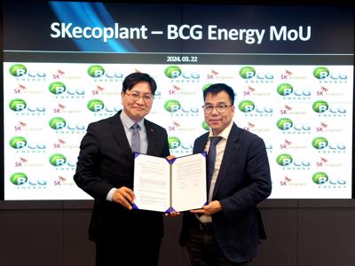 SK Ecoplant và BCG Energy hợp tác phát triển hơn 700 MW năng lượng tái tạo tại Việt Nam