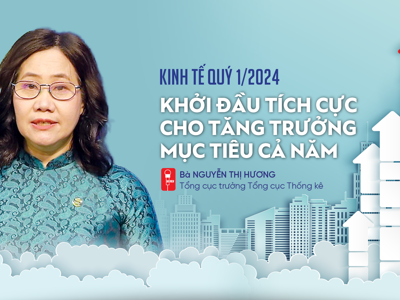 Kinh tế quý 1/2024: Khởi đầu tích cực cho tăng trưởng mục tiêu cả năm