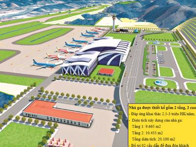 Lào Cai đề xuất "rót" thêm 725 tỷ vốn ngân sách vào dự án Cảng Hàng không Sa Pa