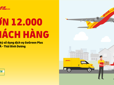 GoGreen Plus của DHL Express đã hỗ trợ hơn 12.000 khách hàng tại châu Á Thái Bình Dương trong lĩnh vực logistics bền vững 