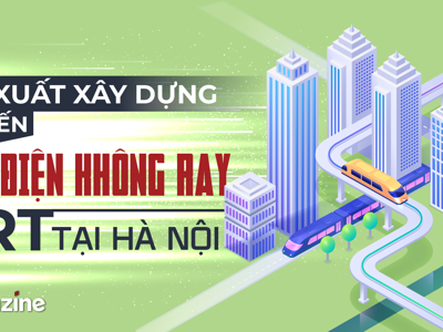 Đề xuất xây dựng tuyến tàu điện không ray ART tại Hà Nội