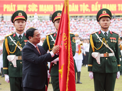 [Phóng sự ảnh]: Lễ kỷ niệm 70 năm Chiến thắng Điện Biên Phủ đã bắt đầu