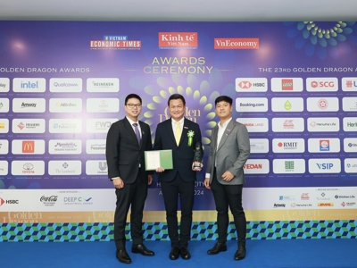 SCG's green transition effort recognized at the Golden Dragon Awards