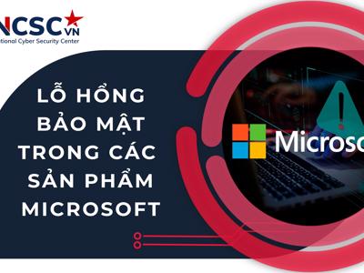 Cảnh báo 8 lỗ hổng nghiêm trọng trong sản phẩm phần mềm Microsoft