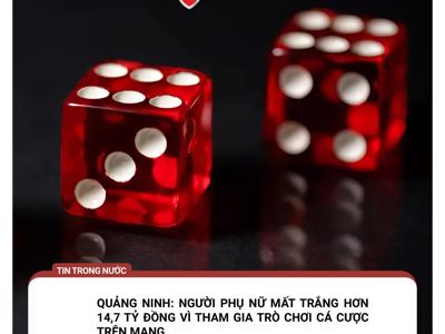 Mất 14,7 tỷ đồng vì tham gia trò chơi cá cược trên mạng