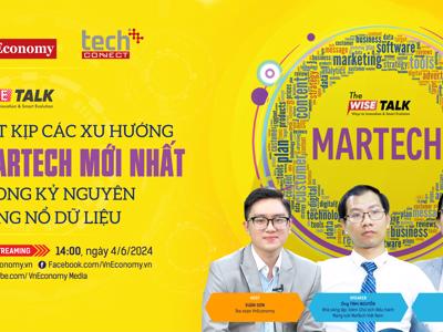 [Trực tiếp]: Bắt kịp các xu hướng Martech mới nhất trong kỷ nguyên bùng nổ dữ liệu 