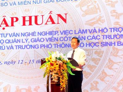 Nâng cao năng lực tư vấn nghề nghiệp, việc làm và hỗ trợ khởi nghiệp 