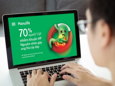 Manulife ra mắt chiến dịch “Sống Sạch - Sành - Xanh”, tầm soát HP miễn phí cho người dân