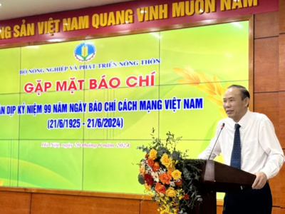 Báo chí là động lực quan trọng trong tái cơ cấu ngành nông nghiệp